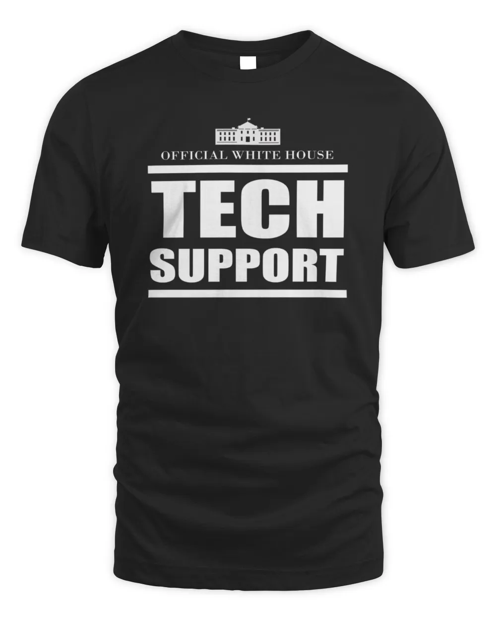 Tech Support Unisex Standard T-Shirt black s