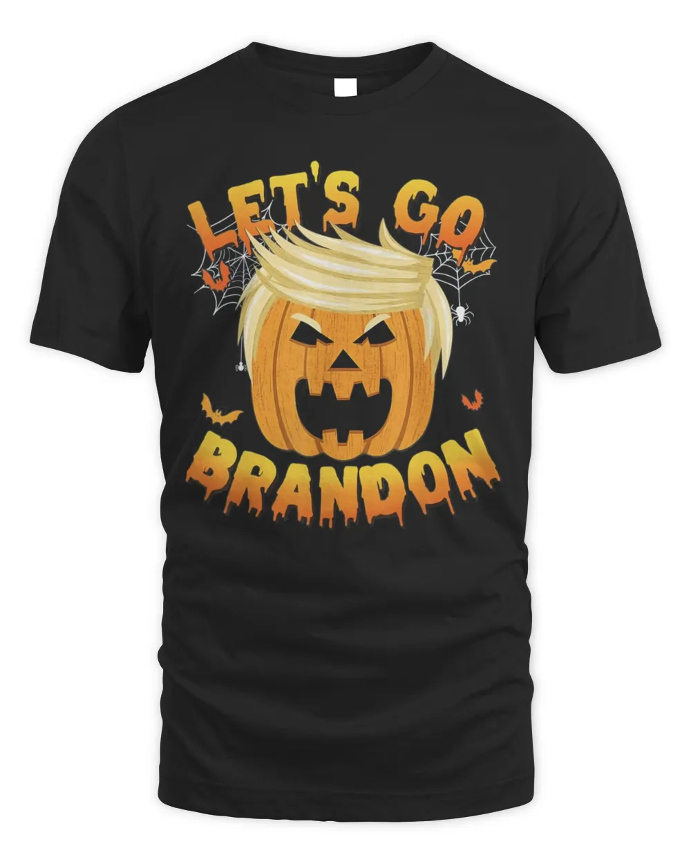 Let’s Go Pumpkin Brandon Trump Pumpkin Halloween Costume Shirt