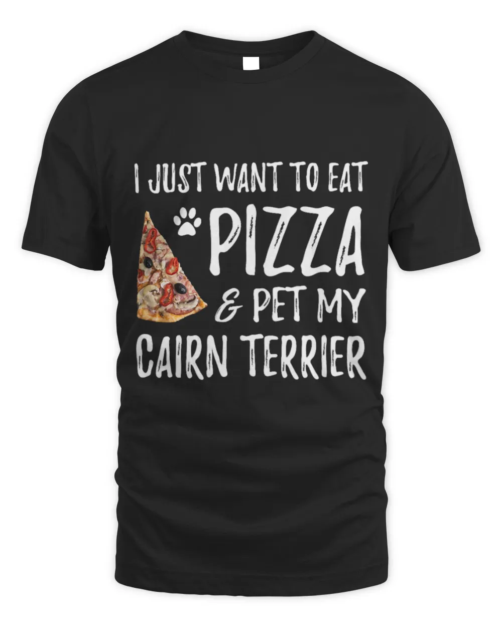 Cairn Terrier Dog Lover Pizza for Dog Mom
