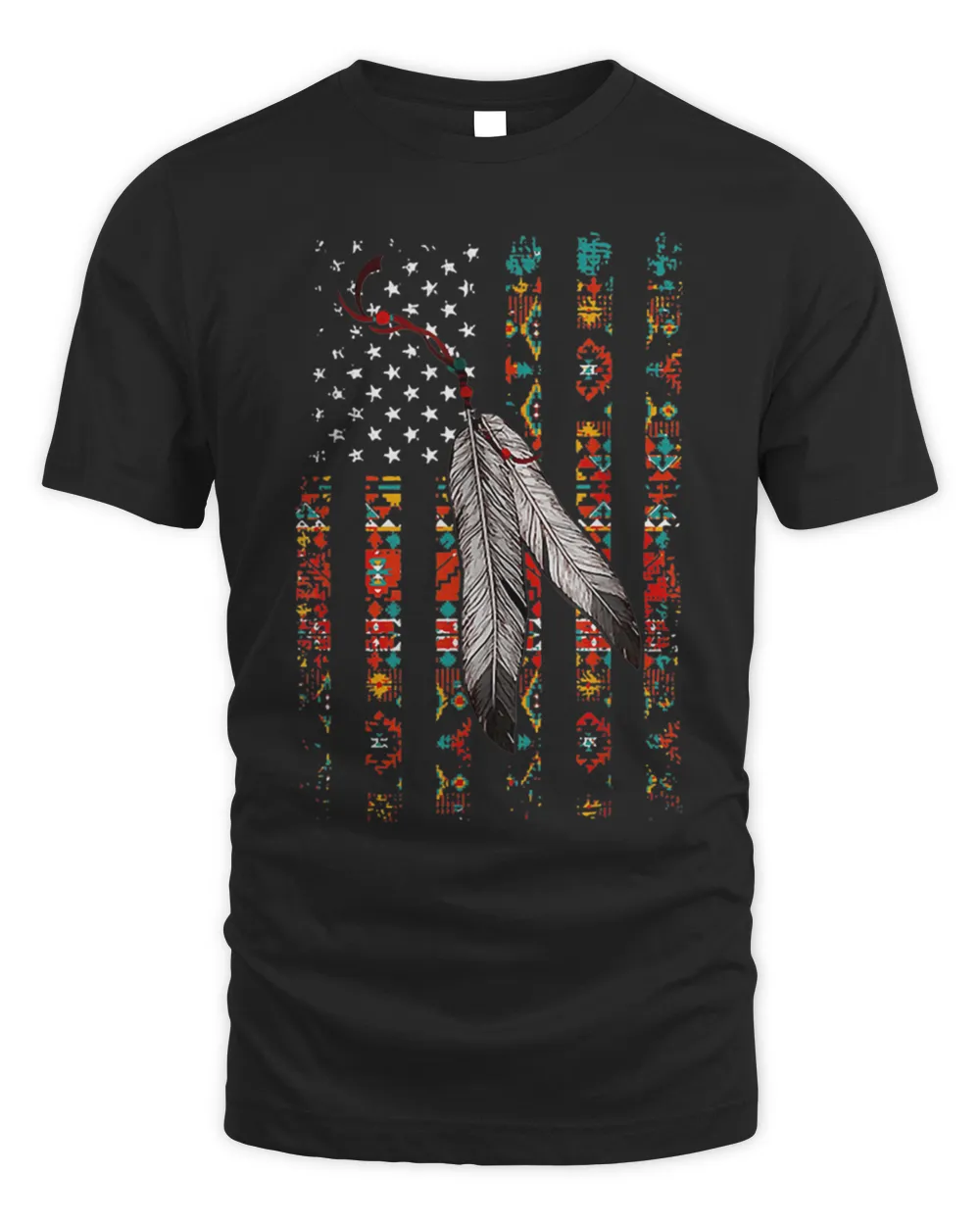 naa-oiv-149 Native American Pride Flag Feather