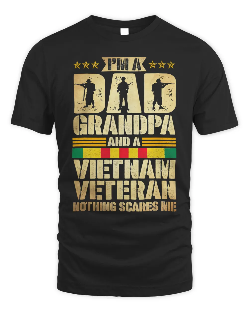 Im A Dad Grandpa And A Vietnam Veteran Nothing Scares Me 158