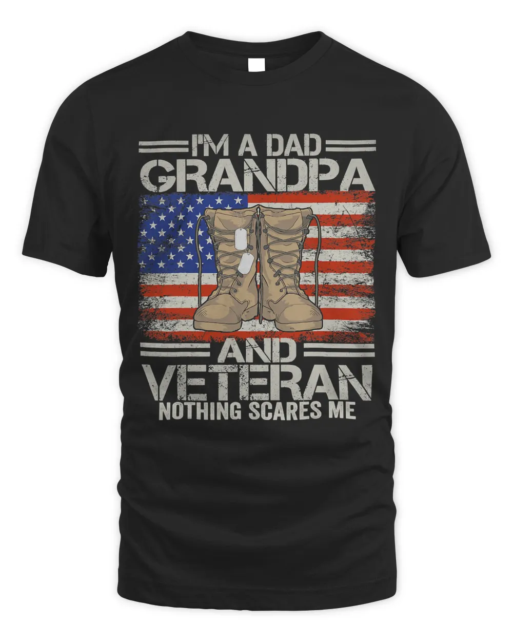 Im A Dad Grandpa and Veteran Fathers Day 259