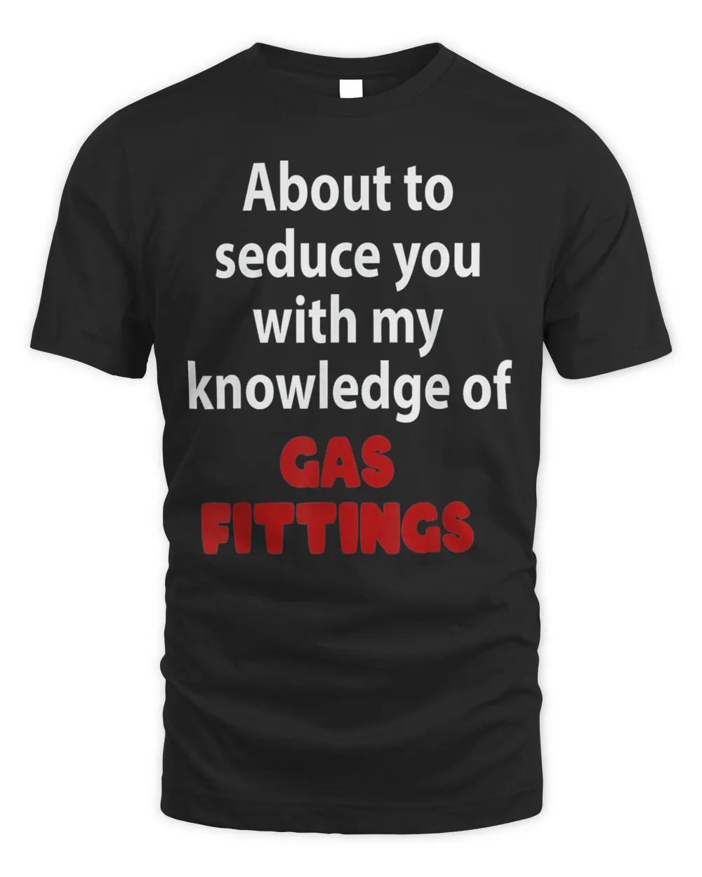 About To Seduce You With My Knowledge Of Gas Fittings T-Shirt