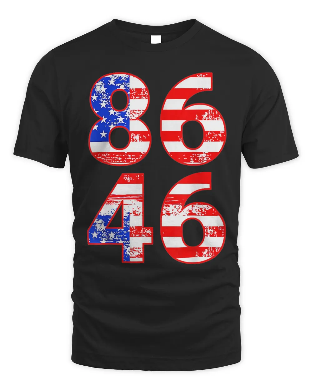 86 46 Anti Biden Pro Trump Patriotic Support Trump 2024 Shirt