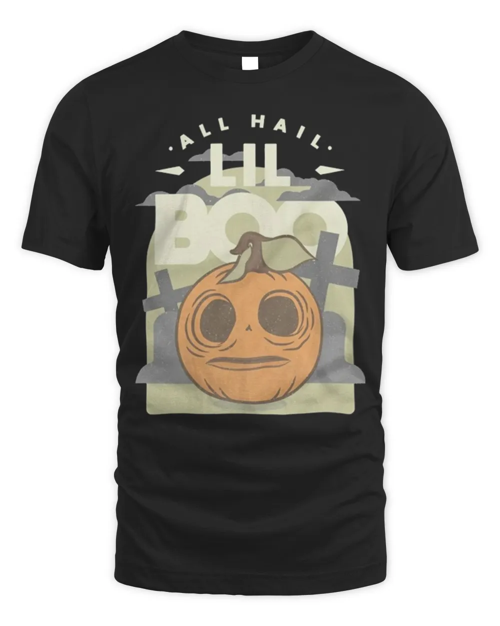 All Hail Lil Boo Halloween Tee Shirt