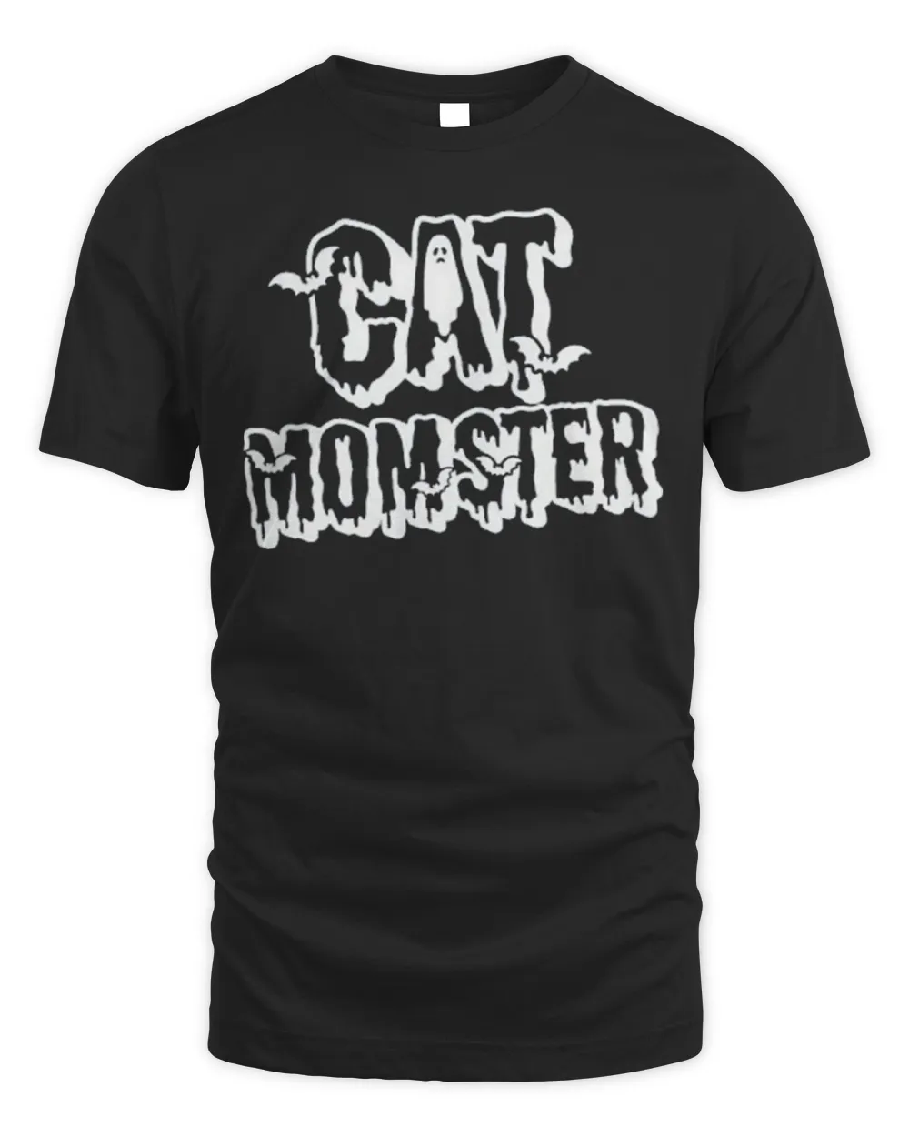 Cat Momster Halloween Tee Shirt