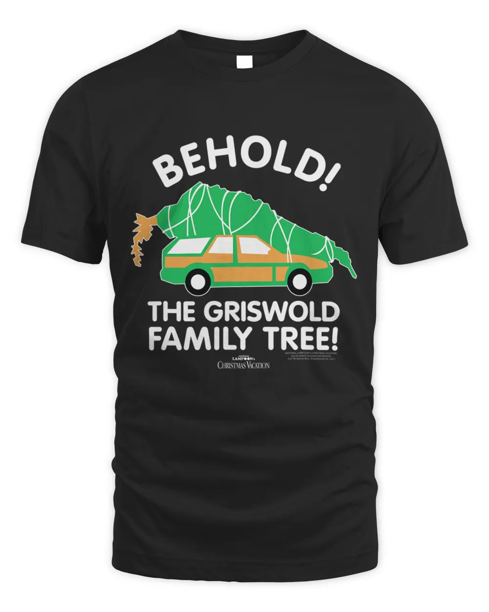 National Lampoon's Christmas Vacation Behold The Family Tree T-Shirt HH220928023