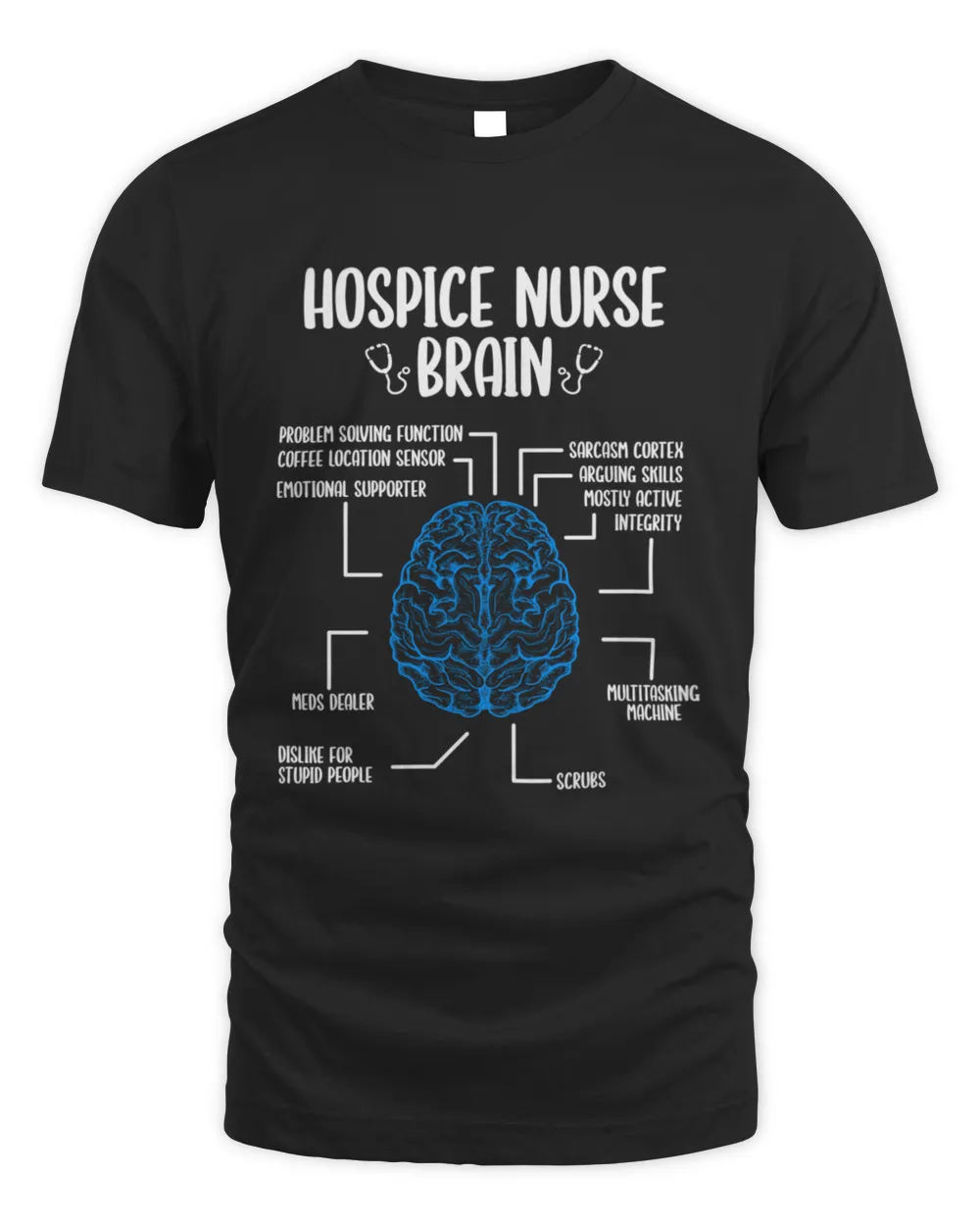 Hospice Nurse Badge Reel Hospice Nursing Accesoire T-Shirt