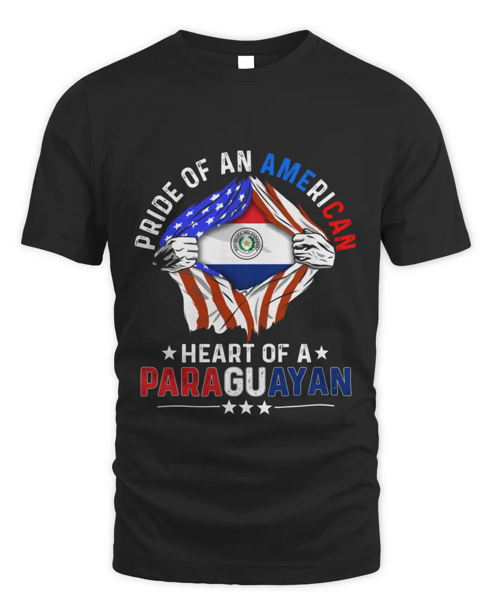 Paraguayan American Foreign Paraguay Flag T-Shirt