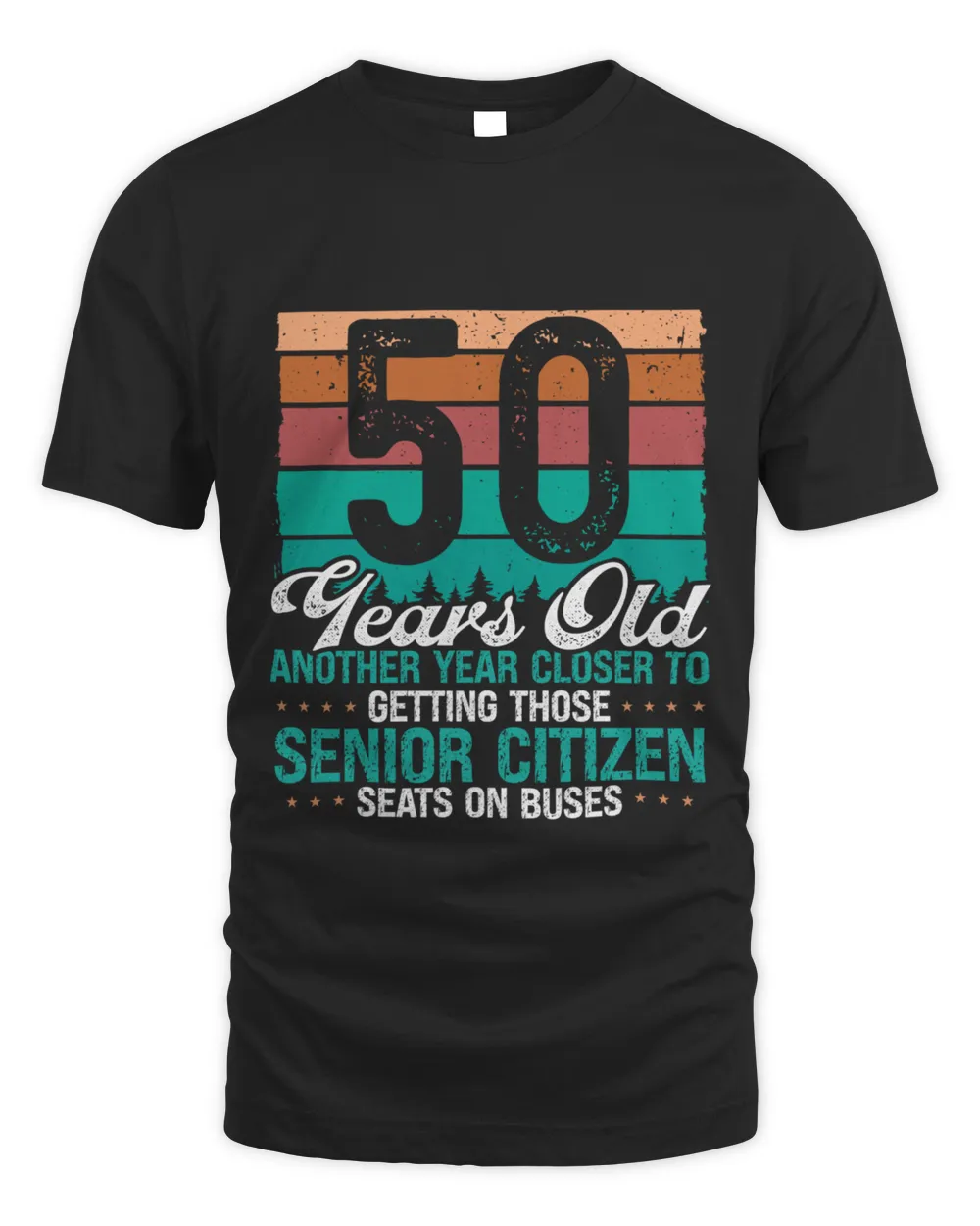 50 Years Old Birthday Idea Retro 50 Birthday10671 T-Shirt