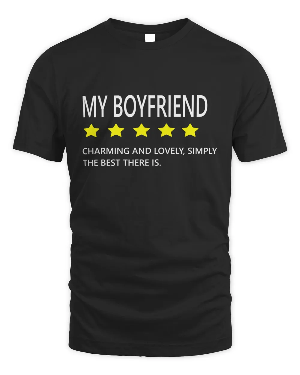 Boyfriend Valentines Day Gift for Men Couple T-Shirt