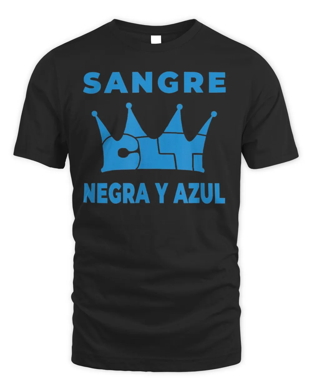 Sangre Negra y Azul Charlotte Soccer FC T-Shirt