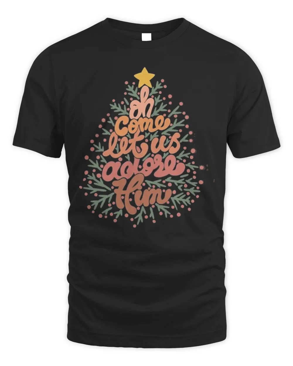 Oh Come Let Us Adore Him Christmas Shirt