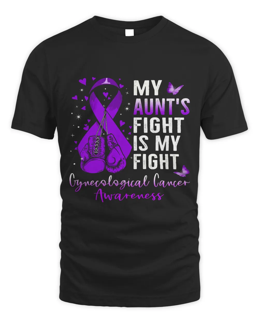 Breast Cancer Awareness My Aunts Fight is My Fight Gynecological Cancer Awareness iade Survivor October