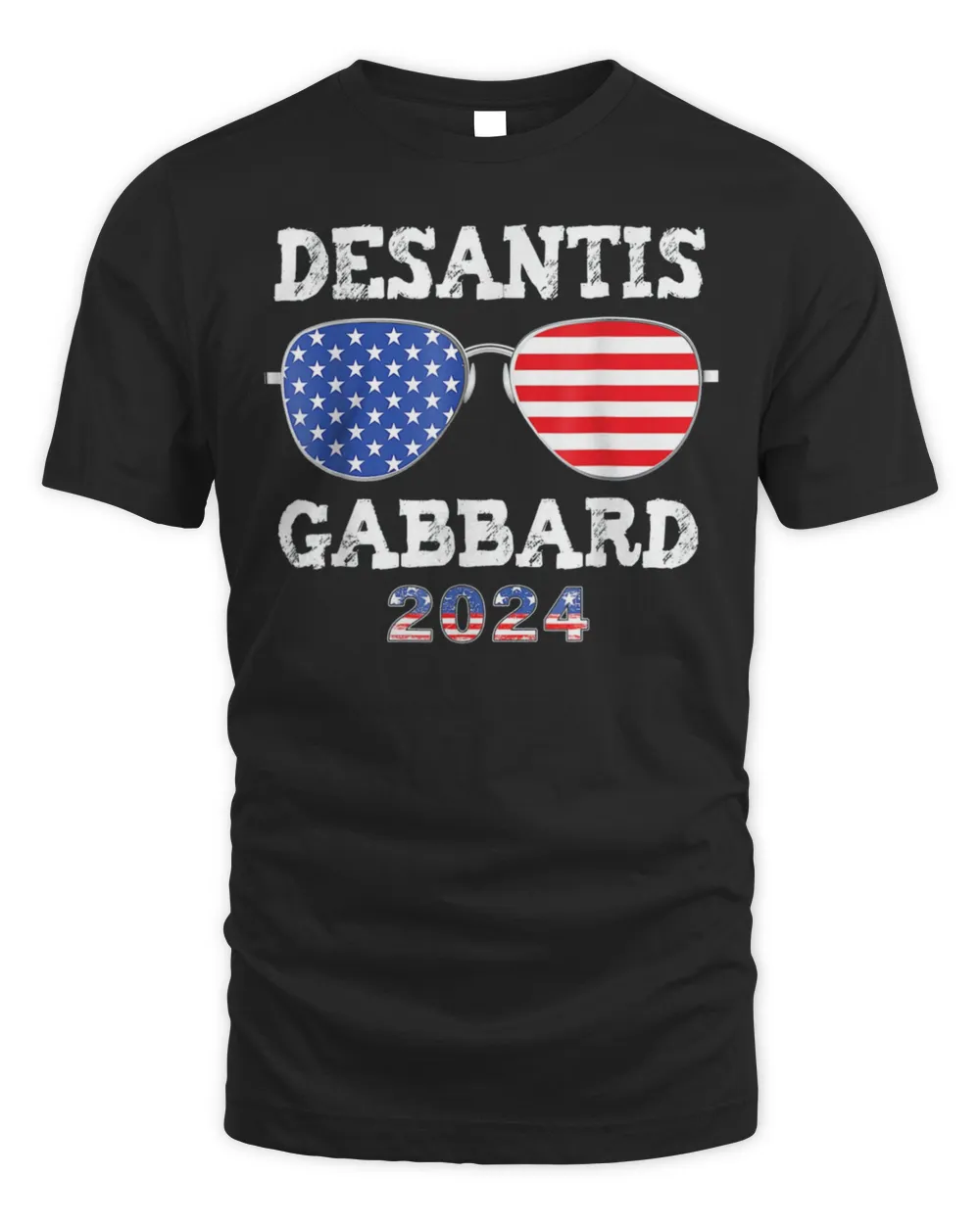 DeSantis Gabbard 2024 President Election Republican Ticket T-Shirt