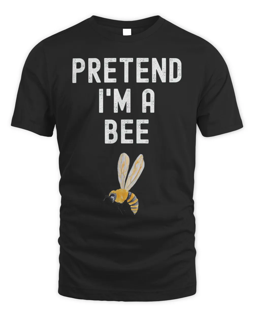 Funny Pretend I’m A Bee Lazy Halloween Costume Insect T-Shirt