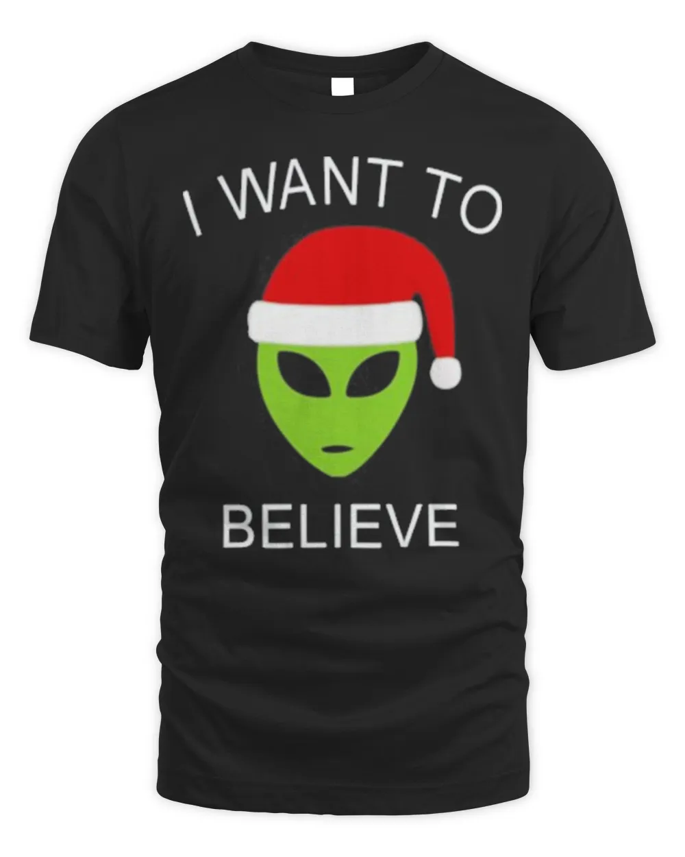 Alien I Want To Believe Christmas Shirt