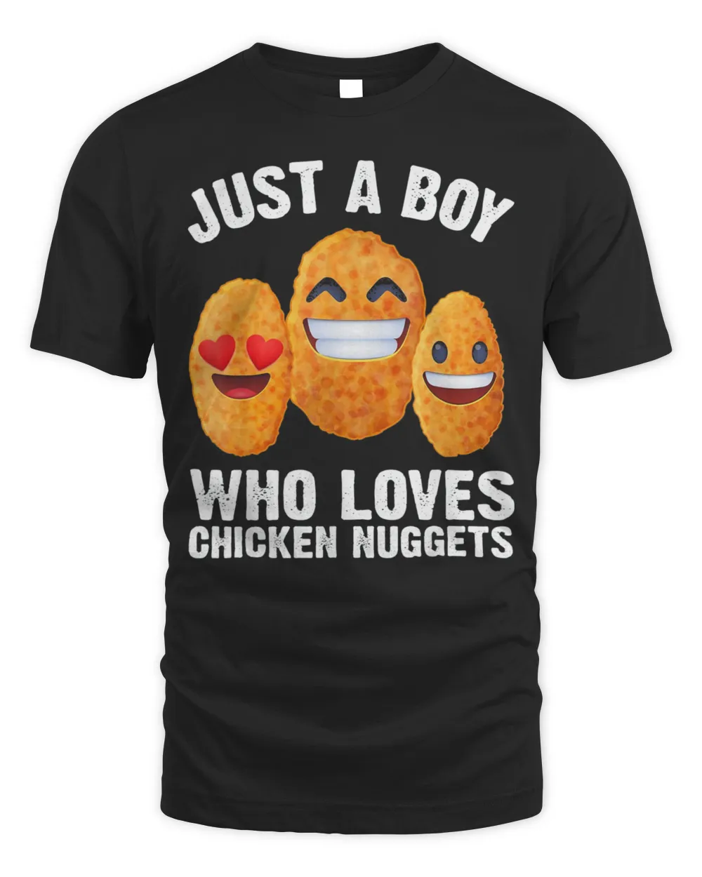 Just a Boy Who Loves Chicken Nuggets Shirt