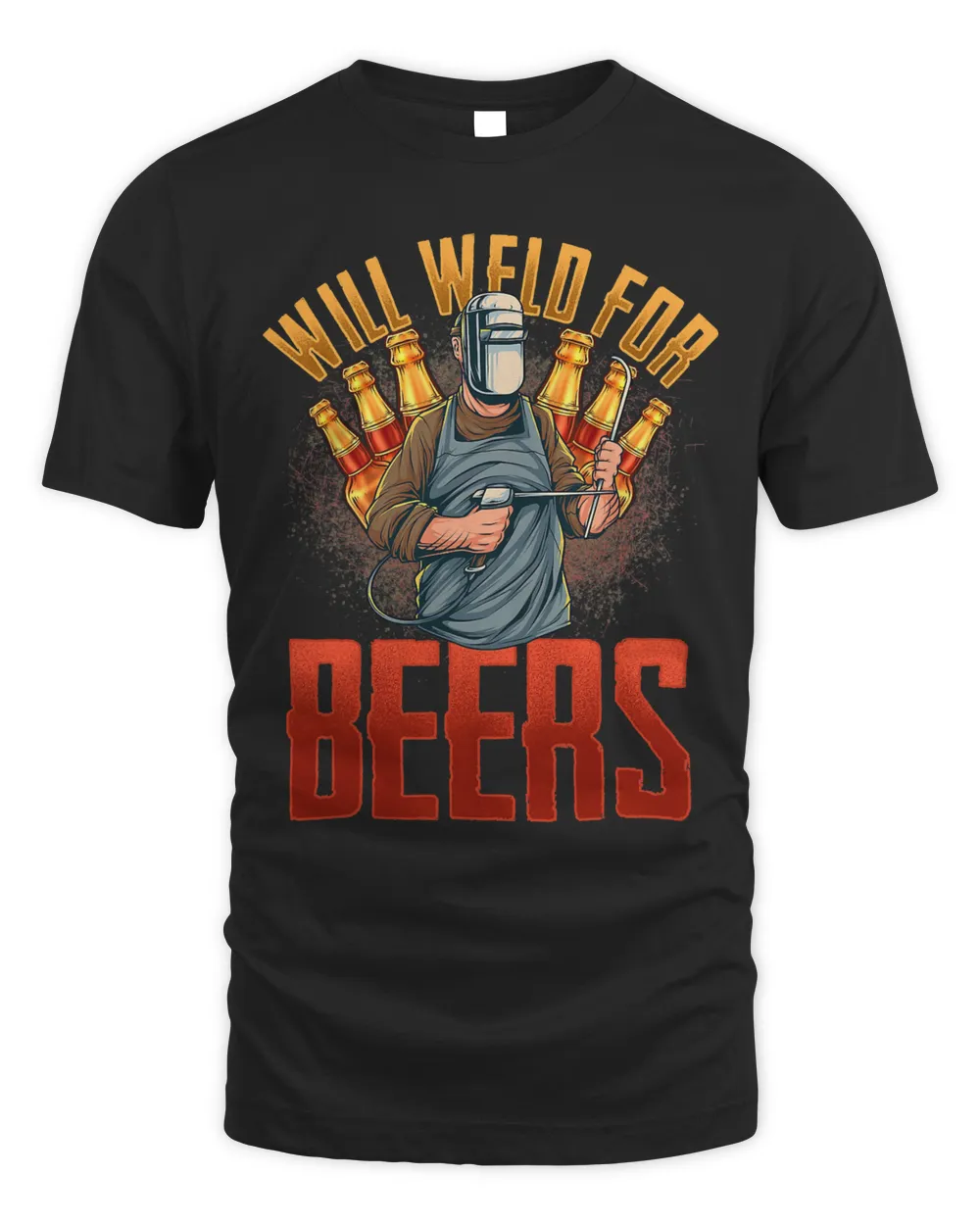 WILL WELD FOR BEER welders Welding tshirt tee tees73