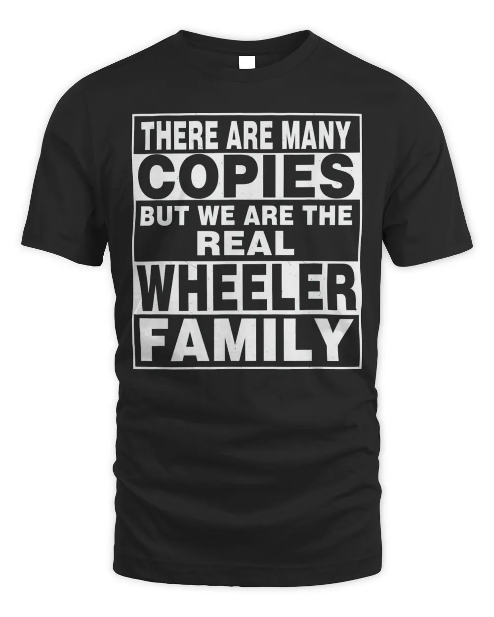 WHEELER Surname Family Name Personalized WHEELER Shirt