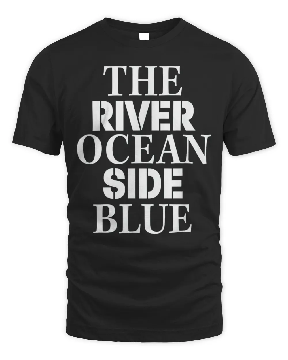 The River Ocean Side Blue T-Shirt