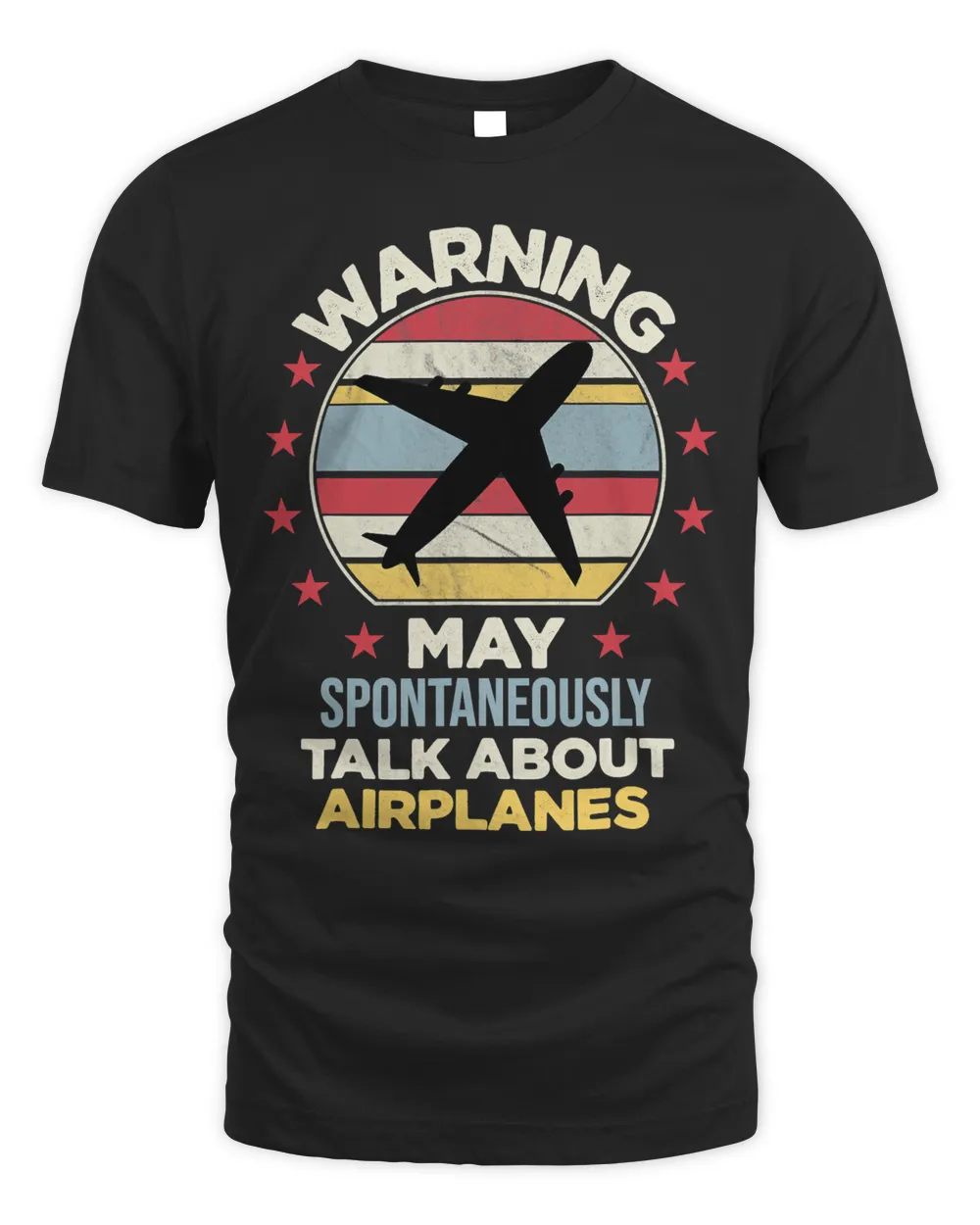 I May Talk About Airplanes Funny Pilot Airplane Vintage