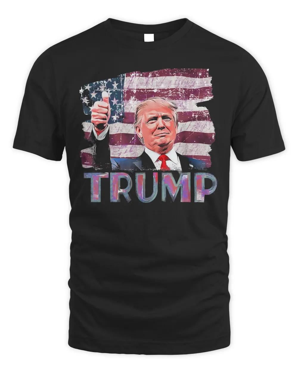Trump Was Right About Everything Republican Political Flag Shirt