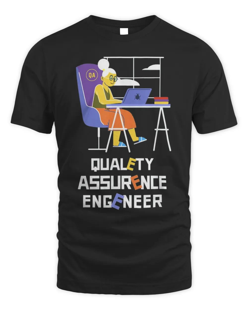 QA Engineer Coding Programmer Quality Assurance Funny T-Shirt