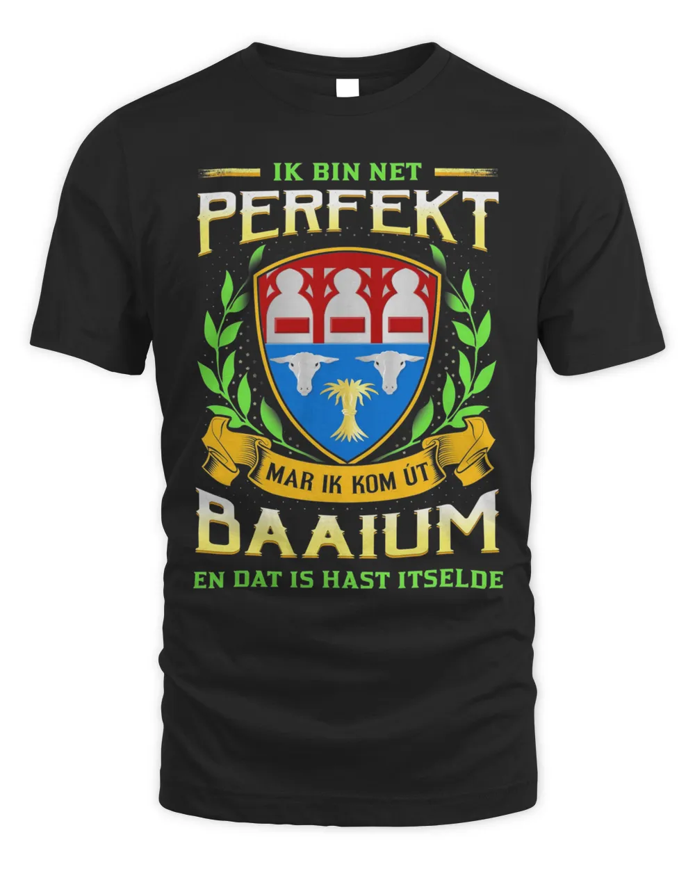 Ik Bin Net Perfekt Mar Ik Kom Út Baaium En Dat Is Hast Itselde Shirt