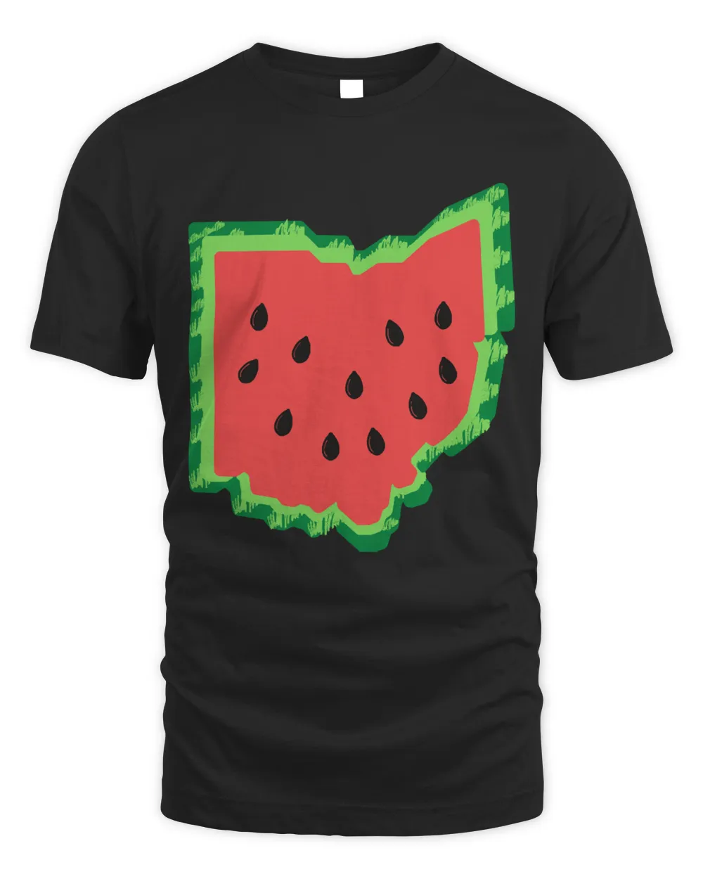 Ohio T- Shirt Ohio Watermelon T- Shirt