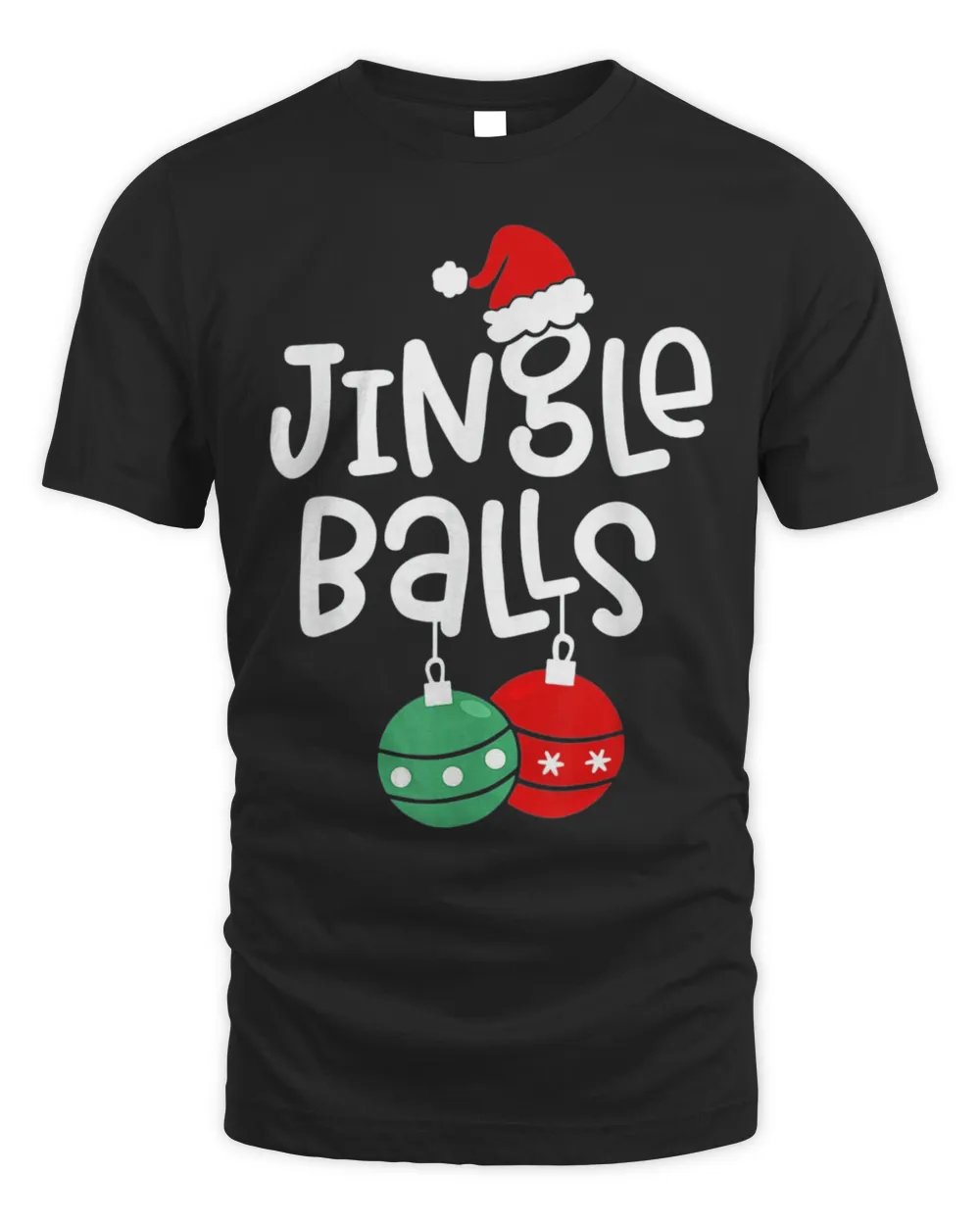 Jingle Balls Tinsel Tits Couple Christmas Couples Matching T-Shirt