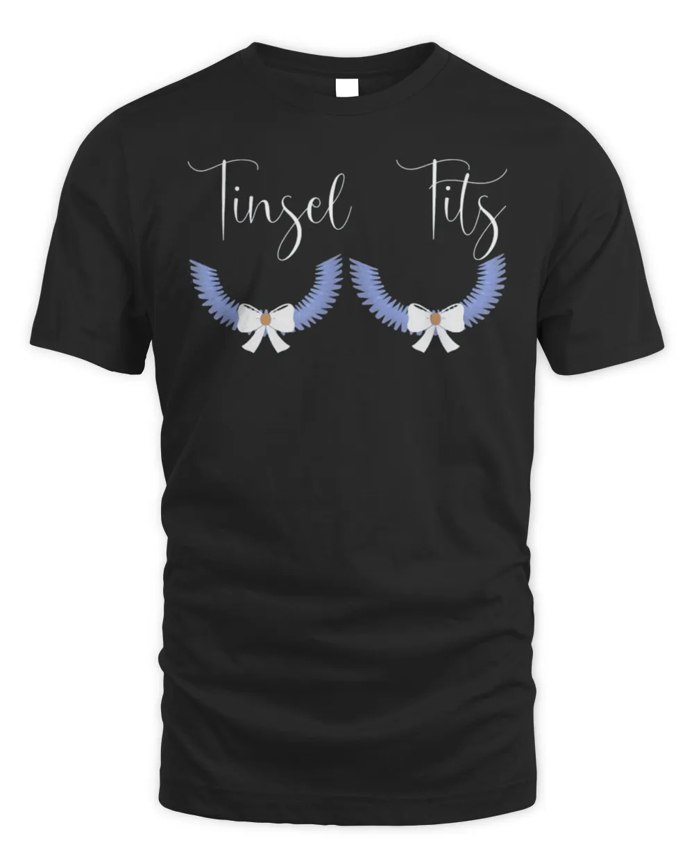 Tinsel Tits Couple Christmas Jingle Balls Tinsel Tits T-Shirt