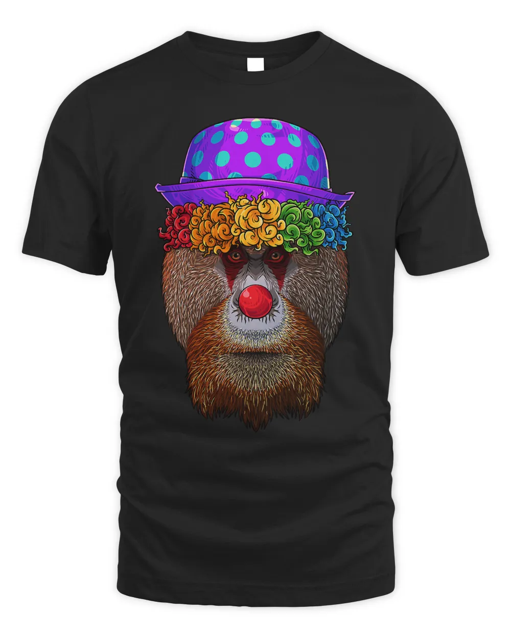 Funny Clown Orangutan Circus Carnival Costume Theme Party40