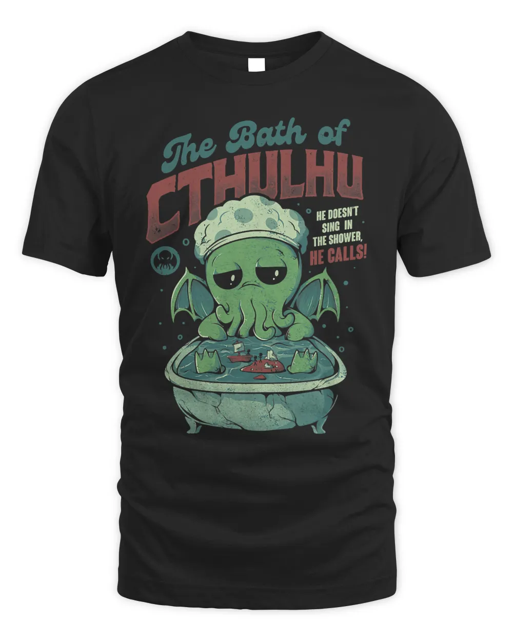 Halloween The Bath Of Cthulhu Funny Cute Cthulhu Mythos611