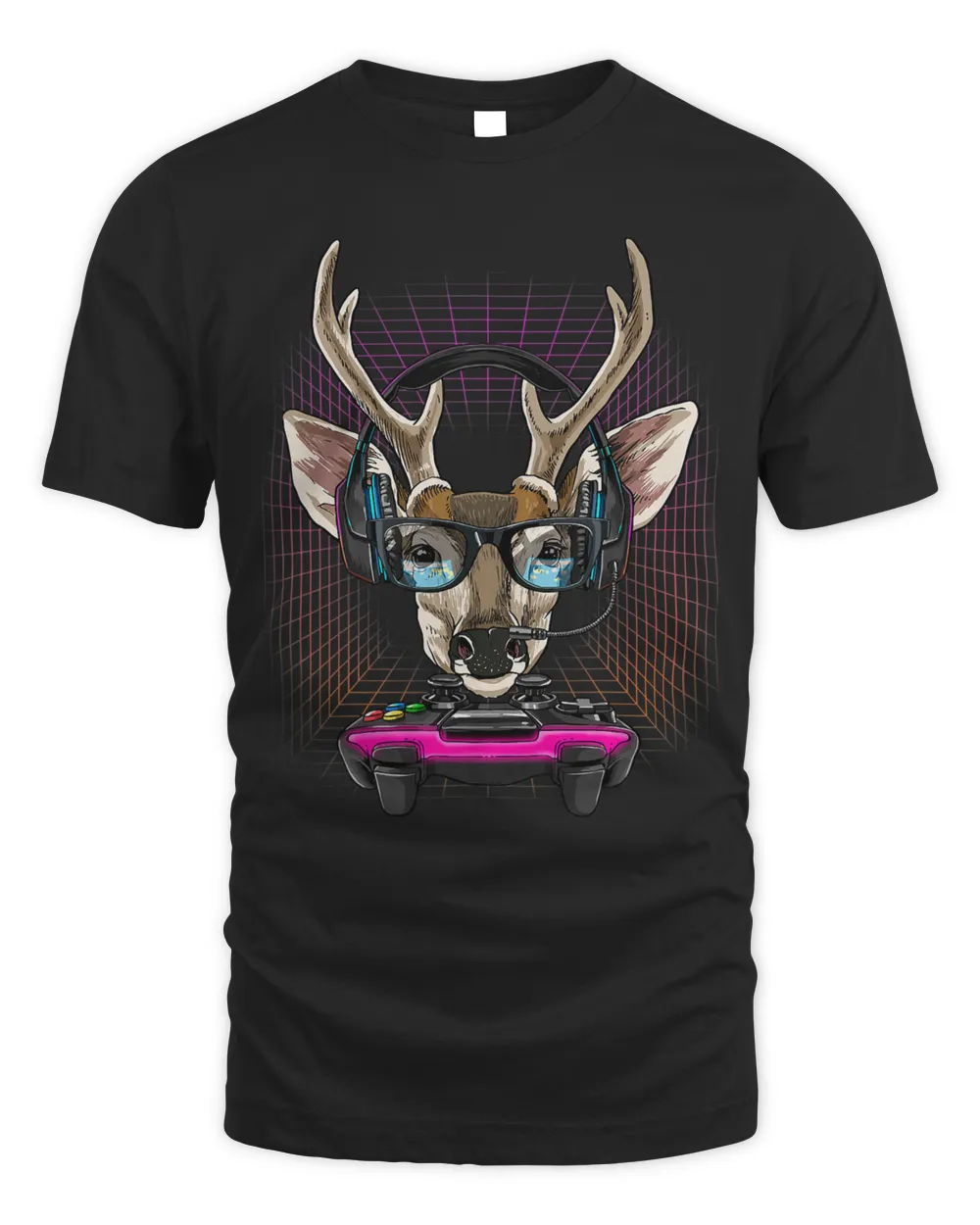 Gaming Deer Video Gamer Player Animal Lover 127