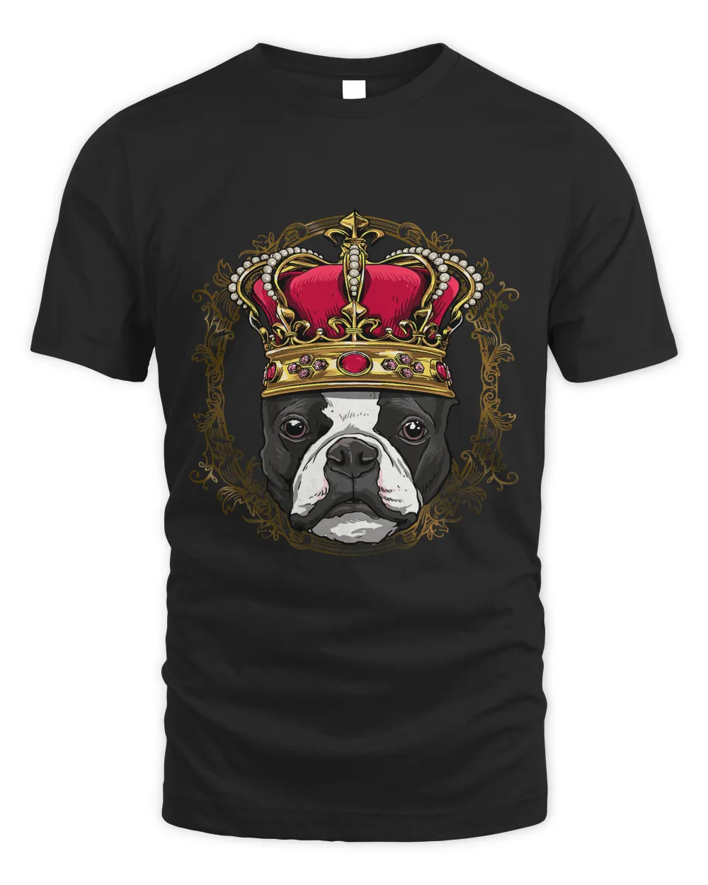 King Boston Terrier CrownQueen Boston Terrier Dog 335