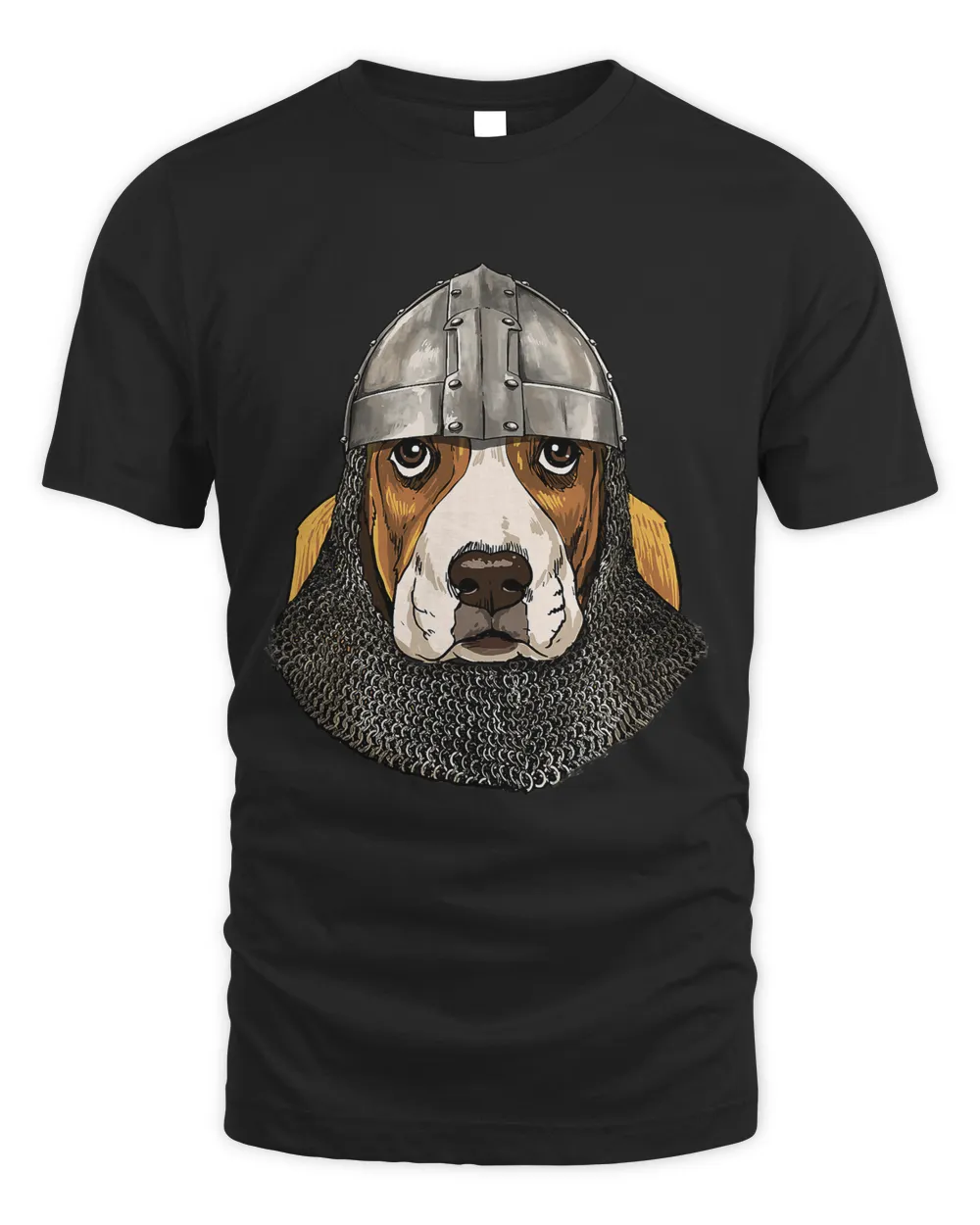 Medieval Basset Hound Knight Warrior Dog Lover 24