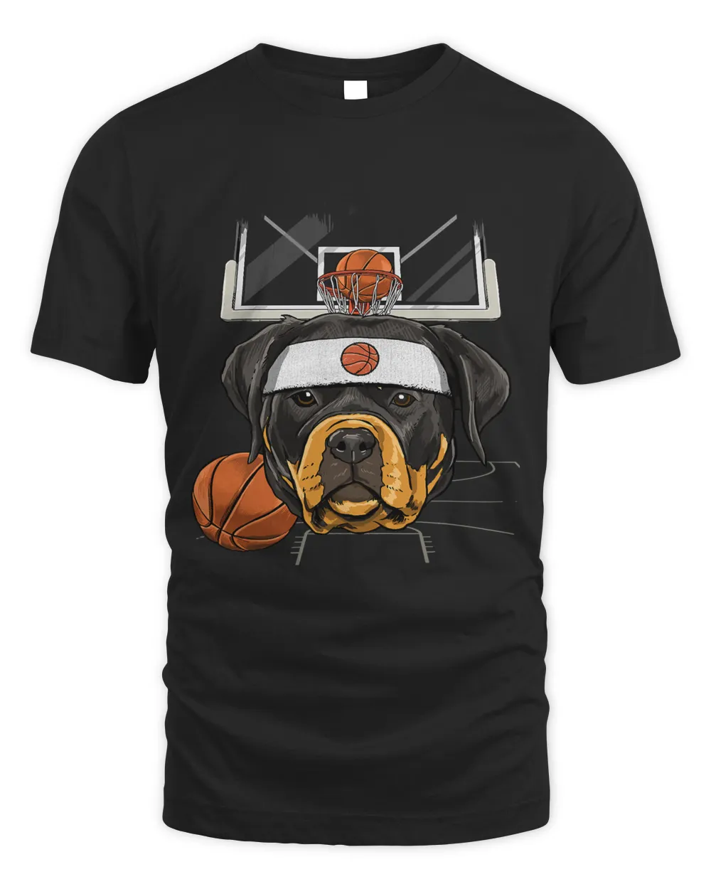Rottweiler Basketball Dog Lovers Basketball Player 391