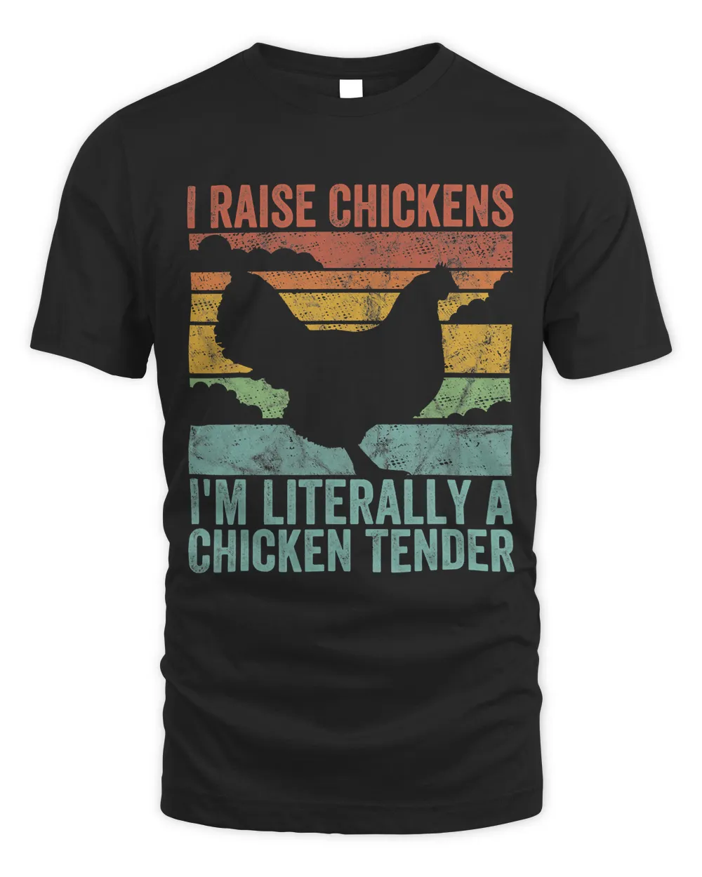 Retro Style I Raise Chickens I Am A Chicken Tender Farm 192