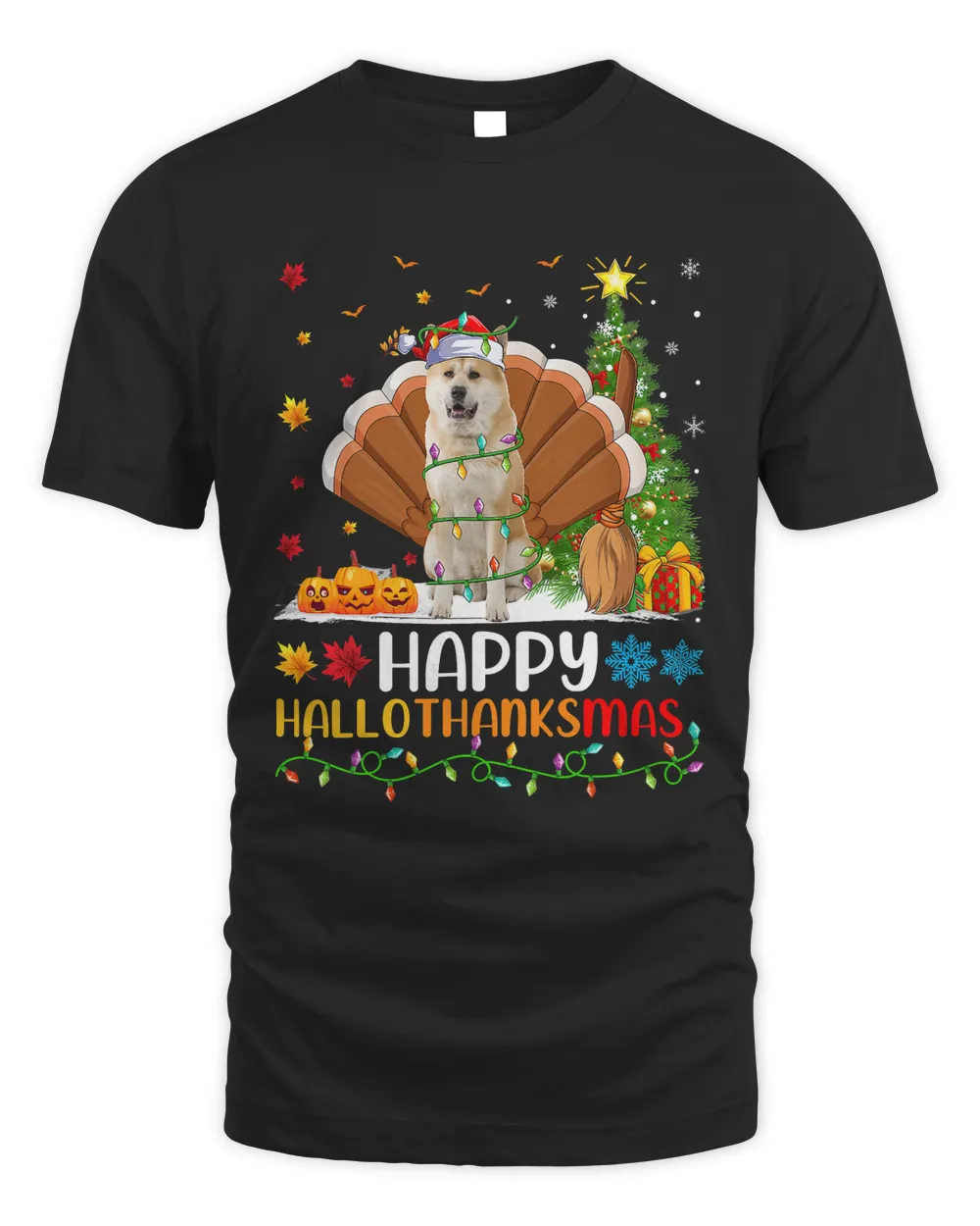 Akita Inu Dog Lover Funny Happy Akita Inu HelloThanksMas