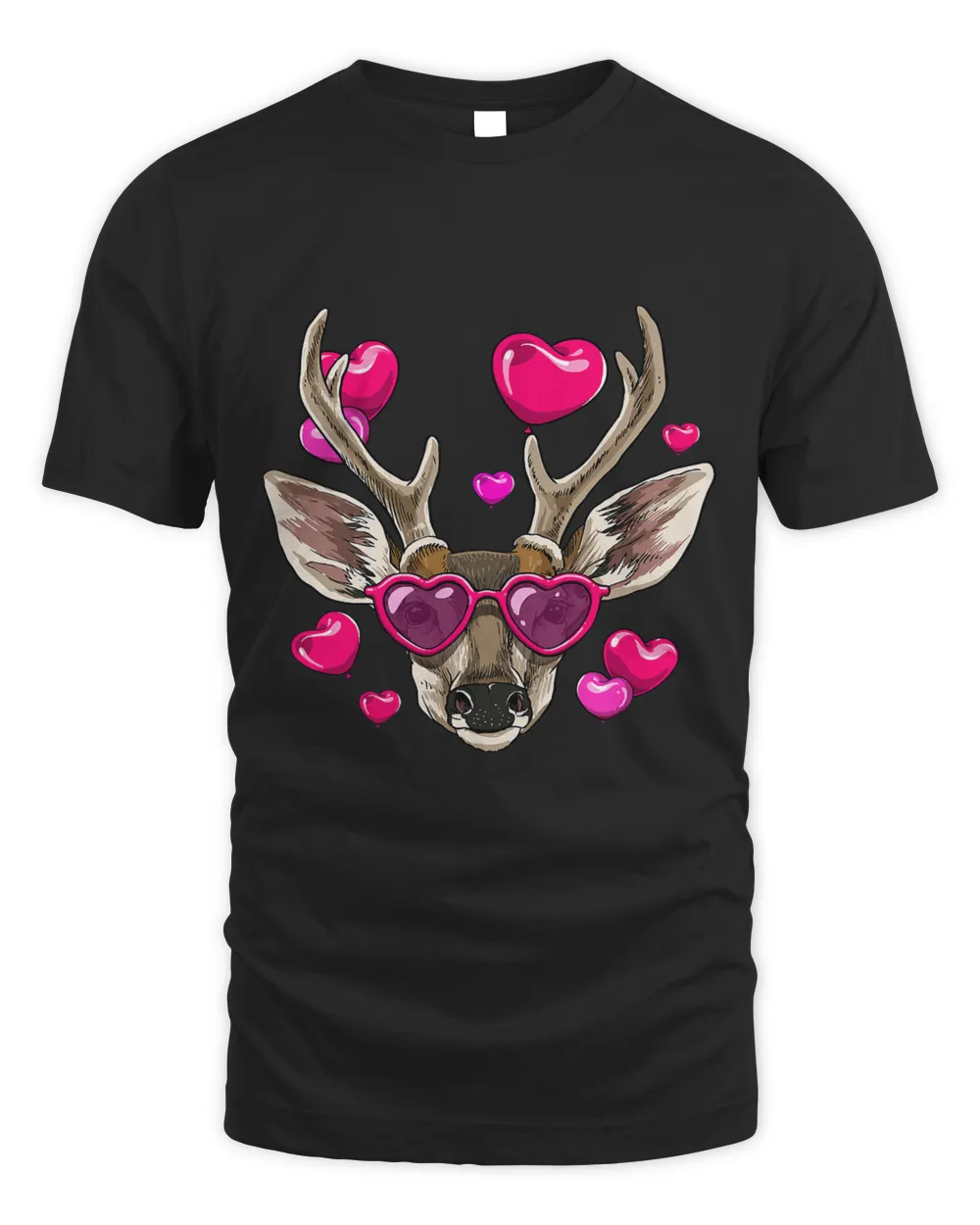 Valentines Day Deer Heart Love Day Couples Deer Lover Hunter61