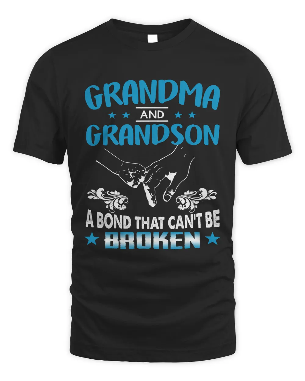 Gift Tshirt Grandma and Grandson A bond that cant be broken