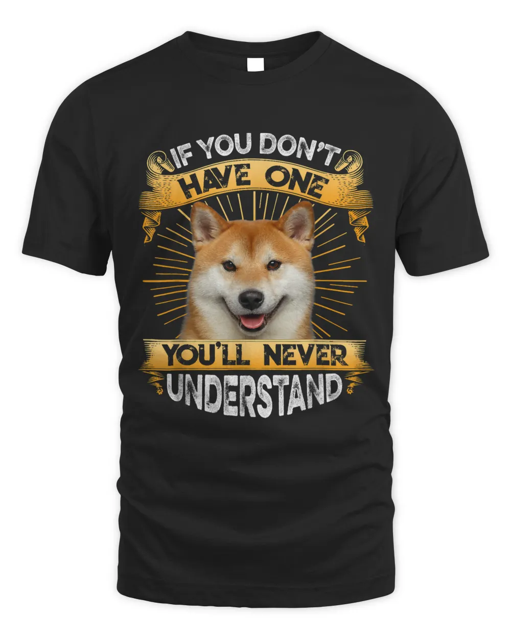 If You Dont Have One Shiba Inu Funny Unisex Standard T-Shirt black s