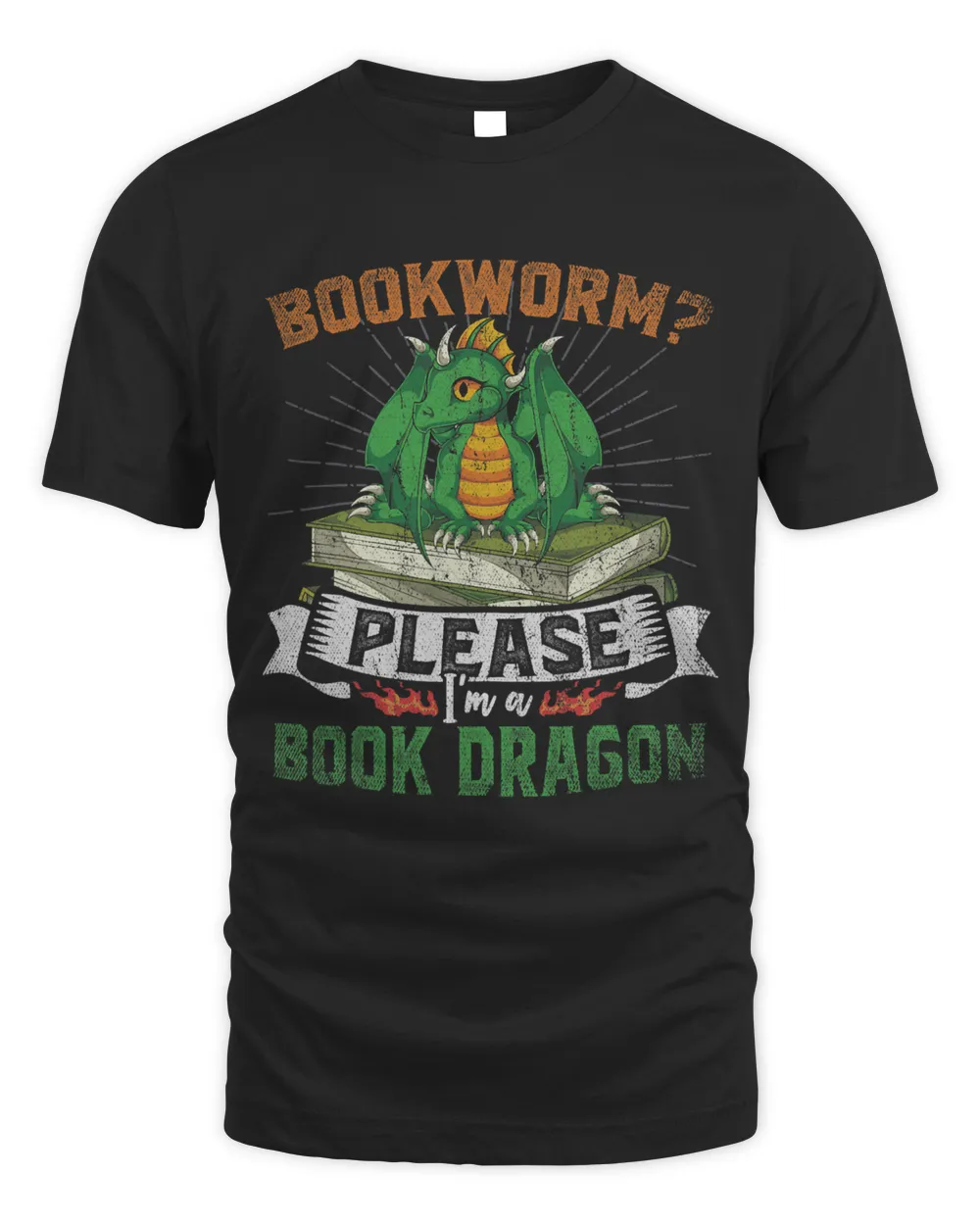 Im A Book Dragon Librarian Book Reading Funny Book Dragon