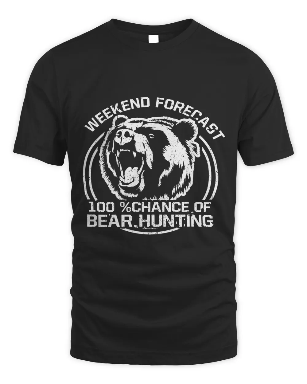 Weekend Forecast 100 Chance Of Bear Hunting Funny Hunter