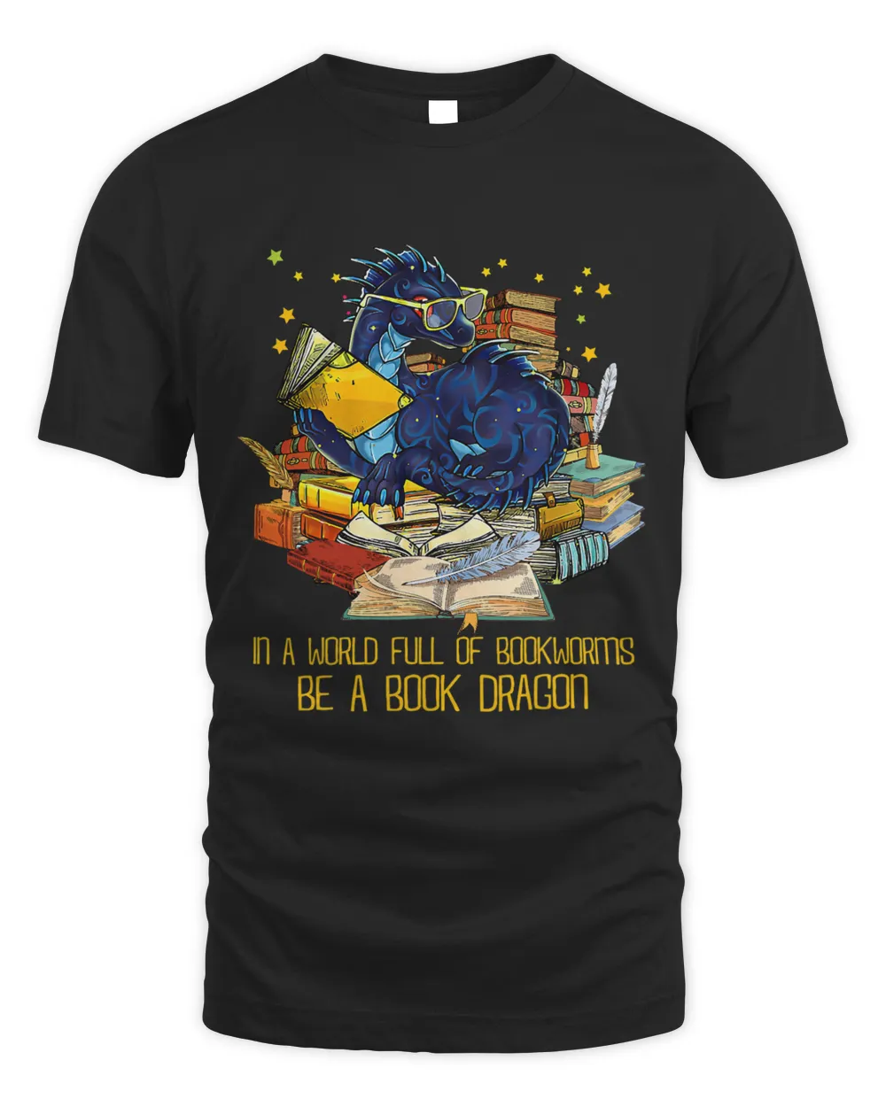 In A World Full Of Bookworms Be A Book Dragon 6