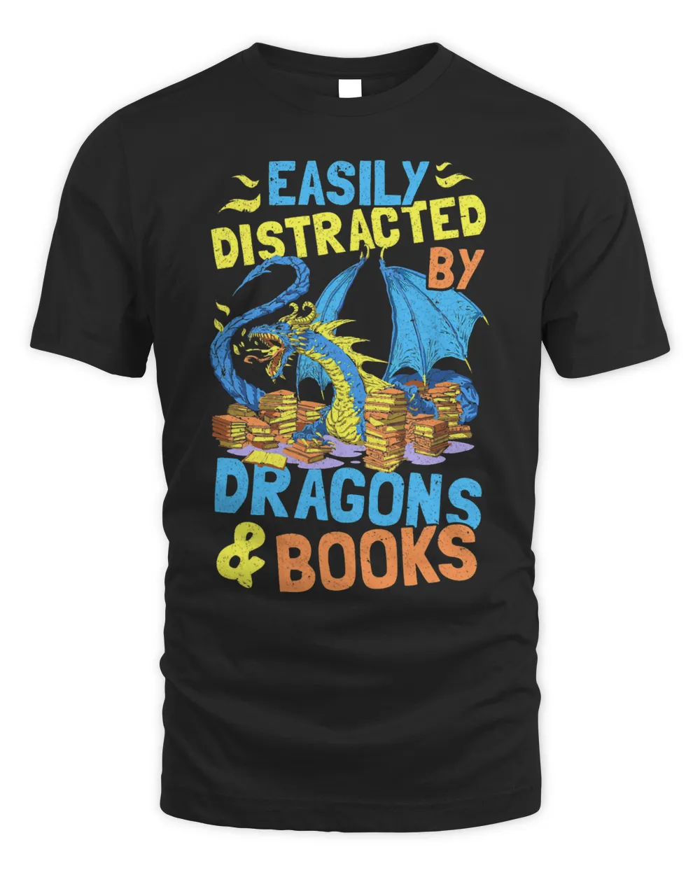 Book Dragon Lover Apparel for Bookworms Reading Librarian 2