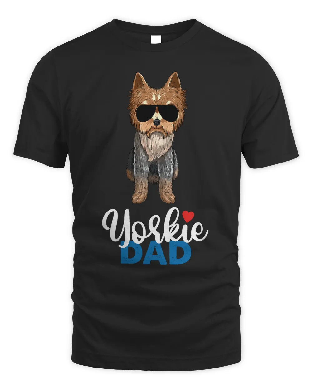 Yorkshire Terrier Papa Yorkie Dad Long Sleeve T-Shirt