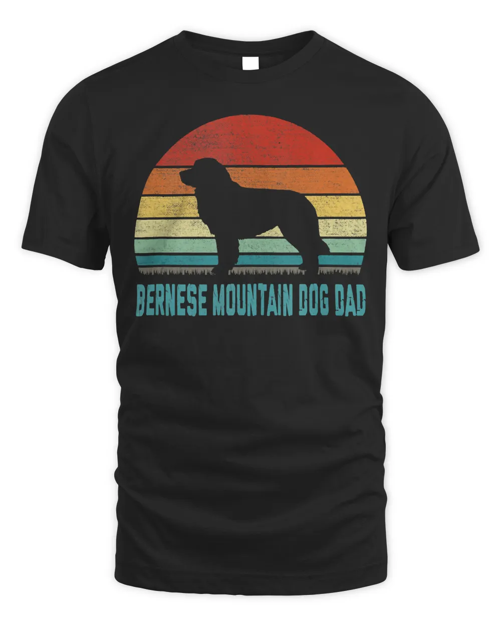 Vintage Bernese Mountain Dog Dad - Dog Lover Tank Top