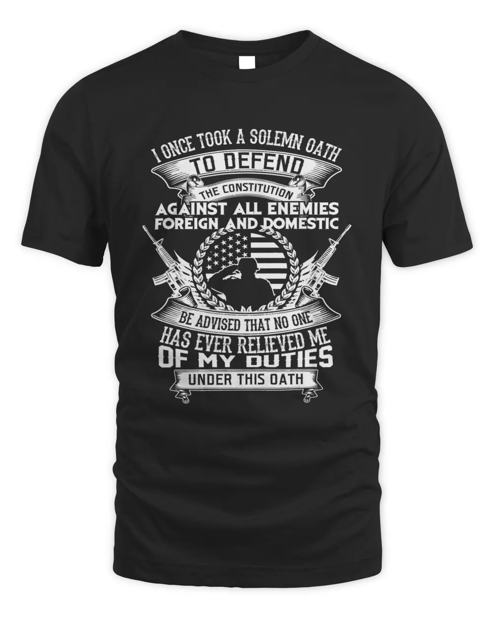 AMERICAN Oath Defend The Constitution Army Veteran